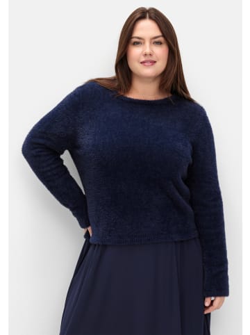 sheego Pullover in marine