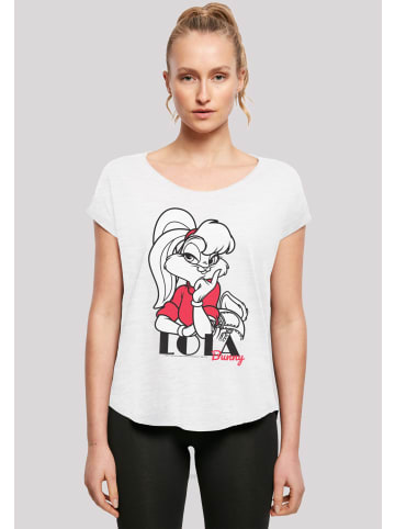 F4NT4STIC Long Cut T-Shirt Looney Tunes Classic Lola Bunny in weiß
