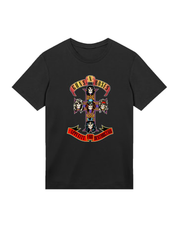 F4NT4STIC T-Shirt Guns 'n' Roses Appetite For Destruction in schwarz