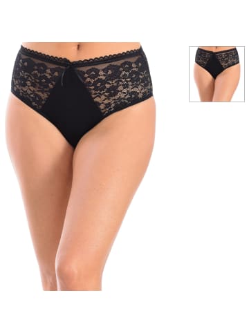 Q-en 2er-Set: Pantys in Black