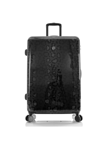 Heys Fashion 4 Rollen Trolley L 76 cm mit Dehnfalte in black leopard