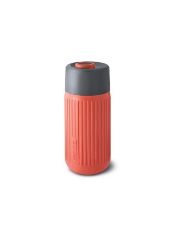 Black+Blum Glas To-Go Becher, coral, 340 ml