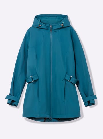 sheego Softshelljacke in topas