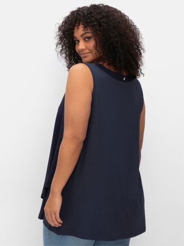 sheego Longtop in tiefblau