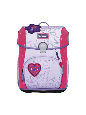 Scout Scout Neo Schulranzen-Set 4 teilig Superflash Extreme Heartbeat