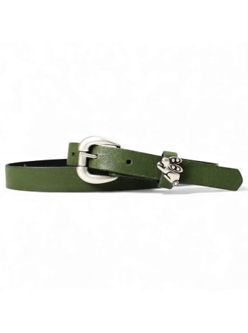 FRONHOFER Ledergürtel in Khaki