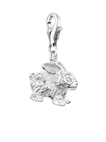 Nenalina Charm 925 Sterling Silber Hase in Silber