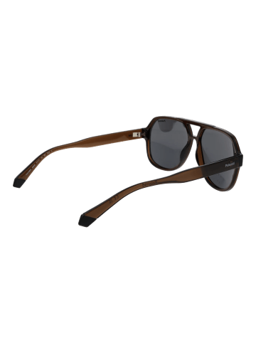 Polaroid Unisex Sonnenbrillen Flieger Braun
