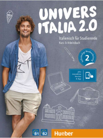 Hueber Buch - UniversItalia 2.0 B1/B2, m. 1 Buch, m. 1 Beilage