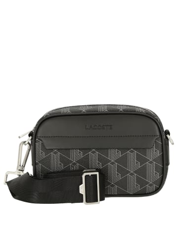 Lacoste The Blend Reporter Bag - Umhängetasche S 19 cm in allover monogram black