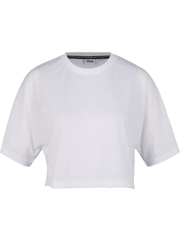 Fila Shirt "Recanati Cropped Shirt" in Weiß