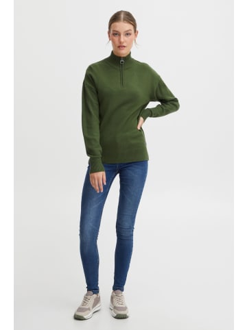 Oxmo Rollkragenpullover OXRita in Grün