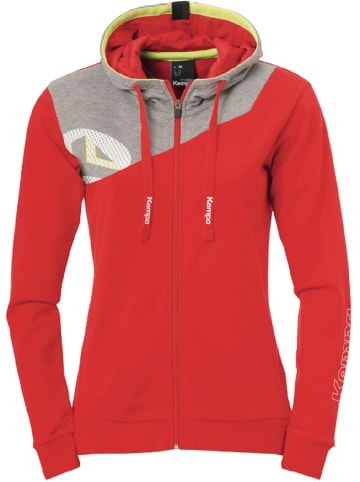 Kempa Trainingsjacke "Core 2.0 Kapuzenjacke Women" in Rot