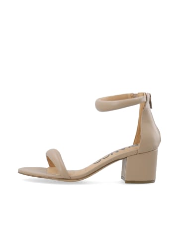 Bianco Sandalen mit breiten Riemen in Nougat