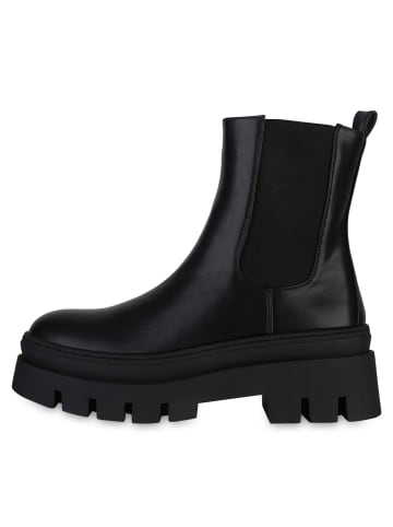 VAN HILL Plateau Boots Natalie in Schwarz