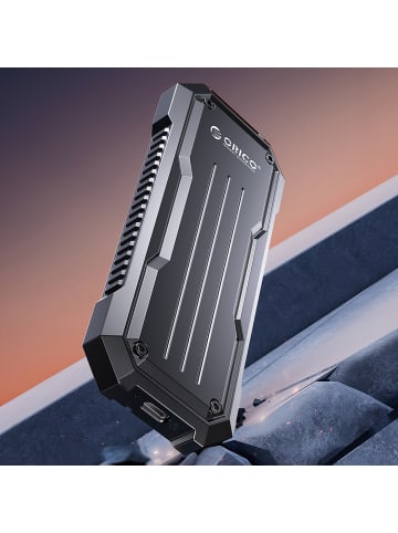 Orico OXS2C3-G2 M.2 NVMe/SATA SSD USB-C 3.2 Taktischer verstärkter Disk-Caddy
