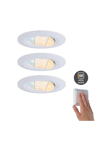 paulmann LED Einbauleuchte Calla 3er-Pack schwenkbar