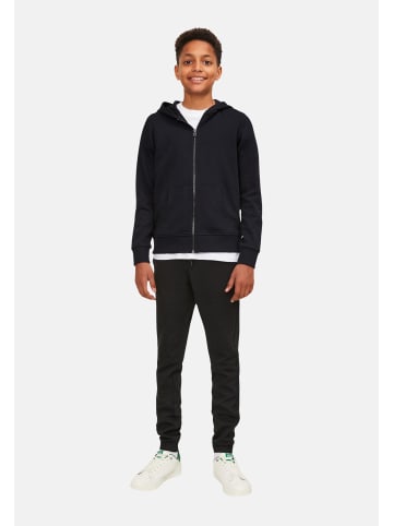 JACK & JONES Junior Sweatjacke 'Basic' in schwarz