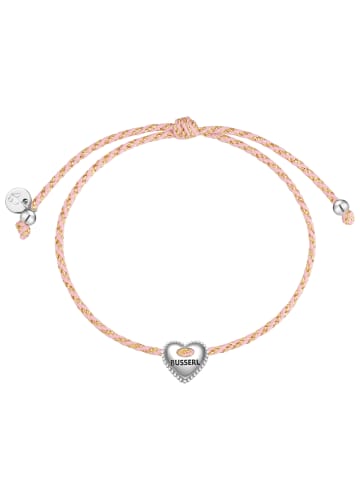 Glanzstücke München Armband Herz "BUSSERL" aus Sterling Silber in silber