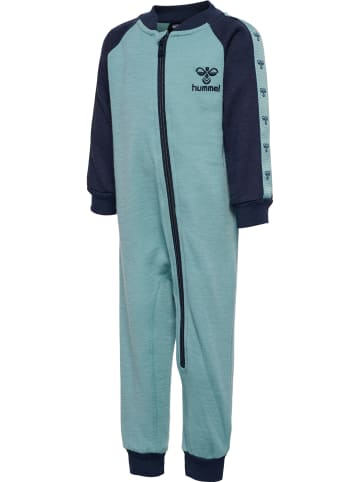 Hummel Strampler Raglanärmel Hmlbello E-Sport Mädchen in MINERAL BLUE