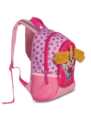 Paw Patrol Rucksack Kindergarten Skye und Everest mit Plüsch Ohren in Rosa