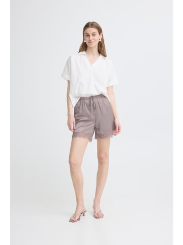 ICHI Freizeitshorts IHFUCHILLA Regular fit in Silver Gray
