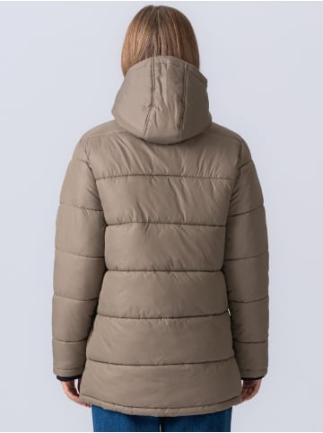 TeeShoppen Jacken Long Puffer in Sand