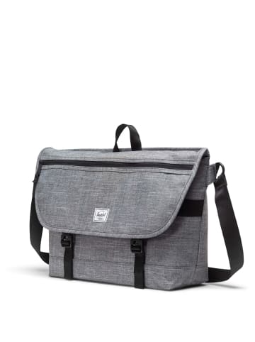 Herschel Cove Messenger - Umhängetasche 16" 38 cm (bitter chocolate/dark roast) in raven crosshatch