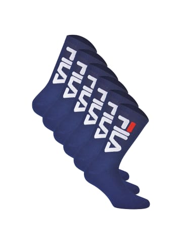 Fila Socken 6er Pack in Blau