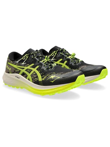 asics Laufschuhe Fuji Lite 5 in BLACK/SAFETY YELLOW