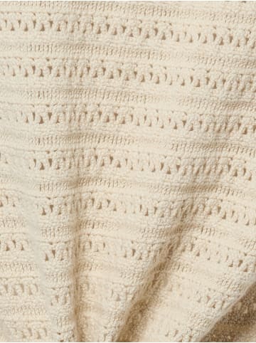 OPUS Kurzarm-Strickpullover Garakino in sand - 0001