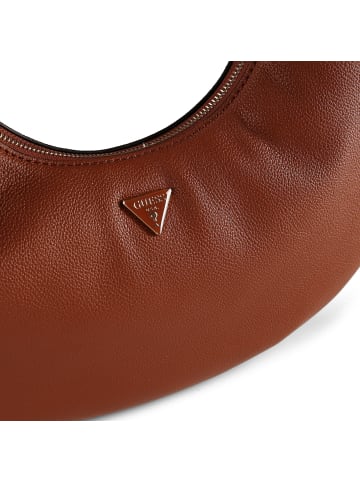 Guess Evie Schultertasche 36 cm in cognac