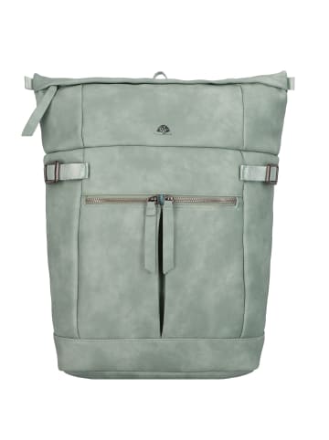 Greenburry Fanny Rucksack 43 cm Laptopfach in mint