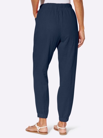 Sieh an! Schlupfhose in dunkelblau