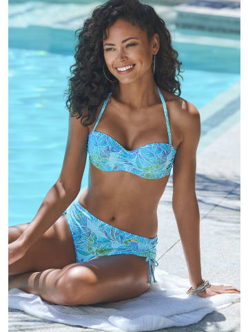 Sunseeker Bikini-Hose in türkis bedruckt