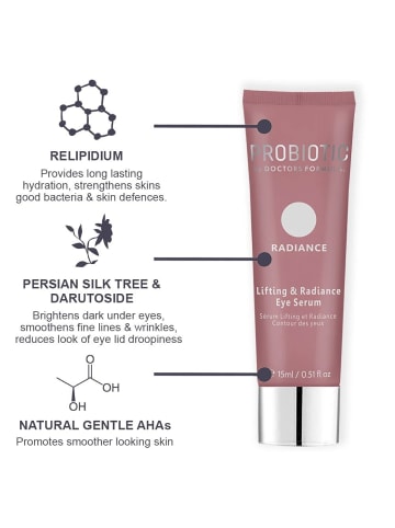 skinChemists Augenserum mit Probiotika 15ml