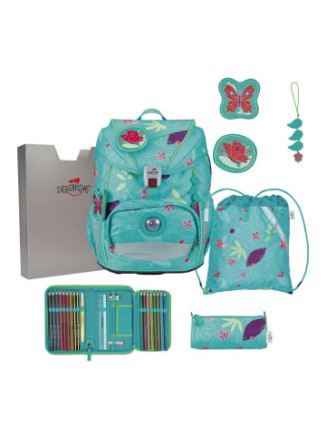 DerDieDas ErgoFlex Schulranzen-Set 5tlg. in Butterfly Garden
