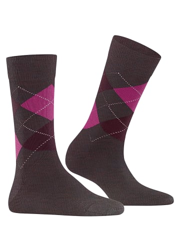 Burlington Socken Melange Marylebone in Rose/grey