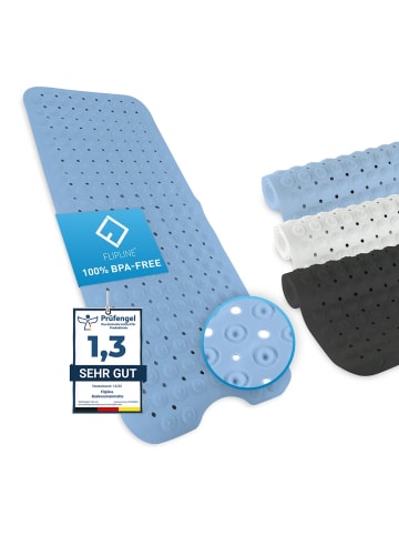 Flip Badematte 100x40cm hellblau  Blau