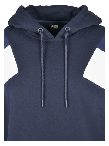 Urban Classics Sweat & Fleece - Hoody in midnightnavy/white/darkblue