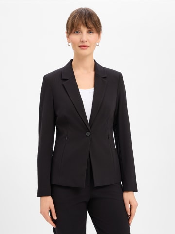 comma Blazer in schwarz