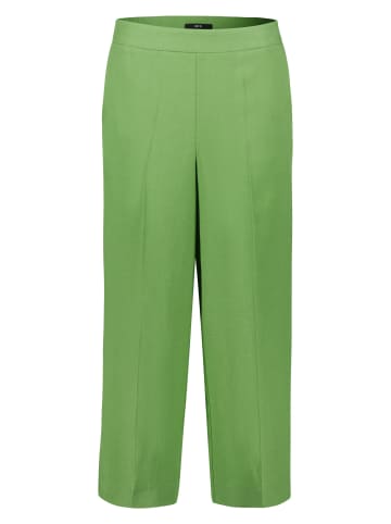 Zero  Culotte aus Leinenmix in Forest Green