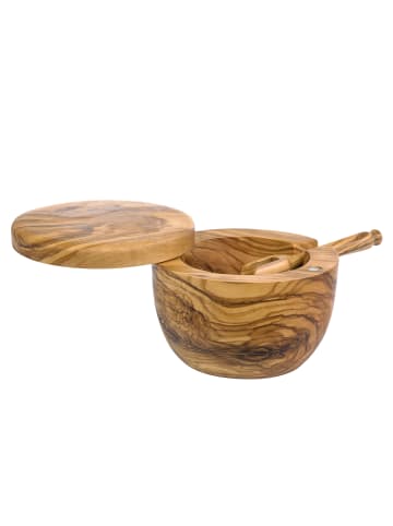 Berard Salzbehälter mit Deckel und Löffel, Ø 11cm