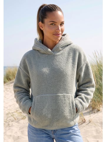 ELBSAND Fleecepullover in grün