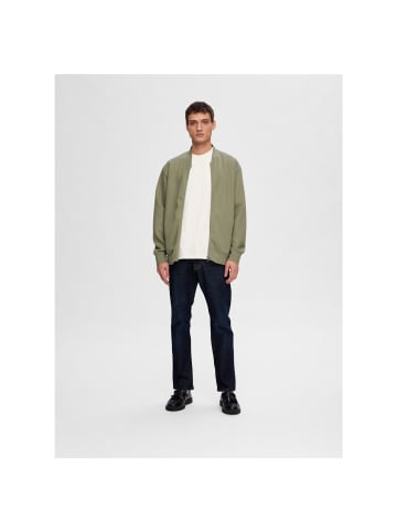 Selected Sweatshirt in vetiver