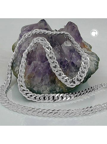 Gallay Kette 6mm Zwillingspanzerkette Silber 925 55cm in silber