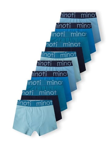 Minoti 10er-Set: Boxershorts 19brief17 in Blau