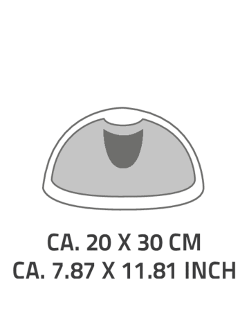 RIDDER Kopfpolster Comfort schwarz