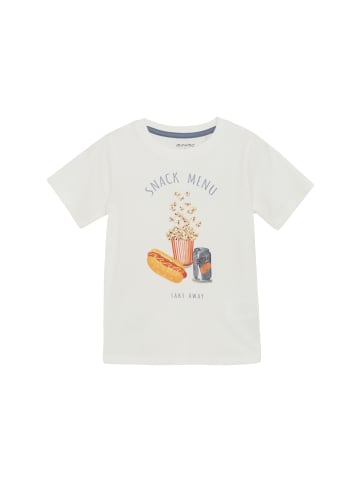 Minymo Rundhalsshirt MIT-shirt SS in Weiß