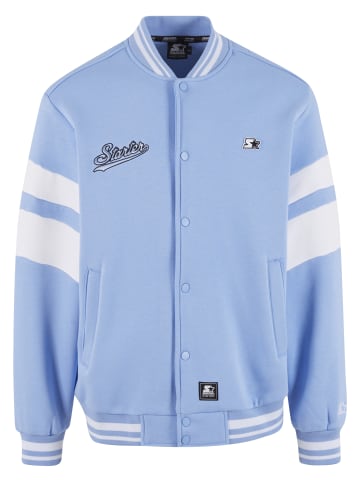 STARTER STARTER Starter Sweat College Jacket in carolinablue